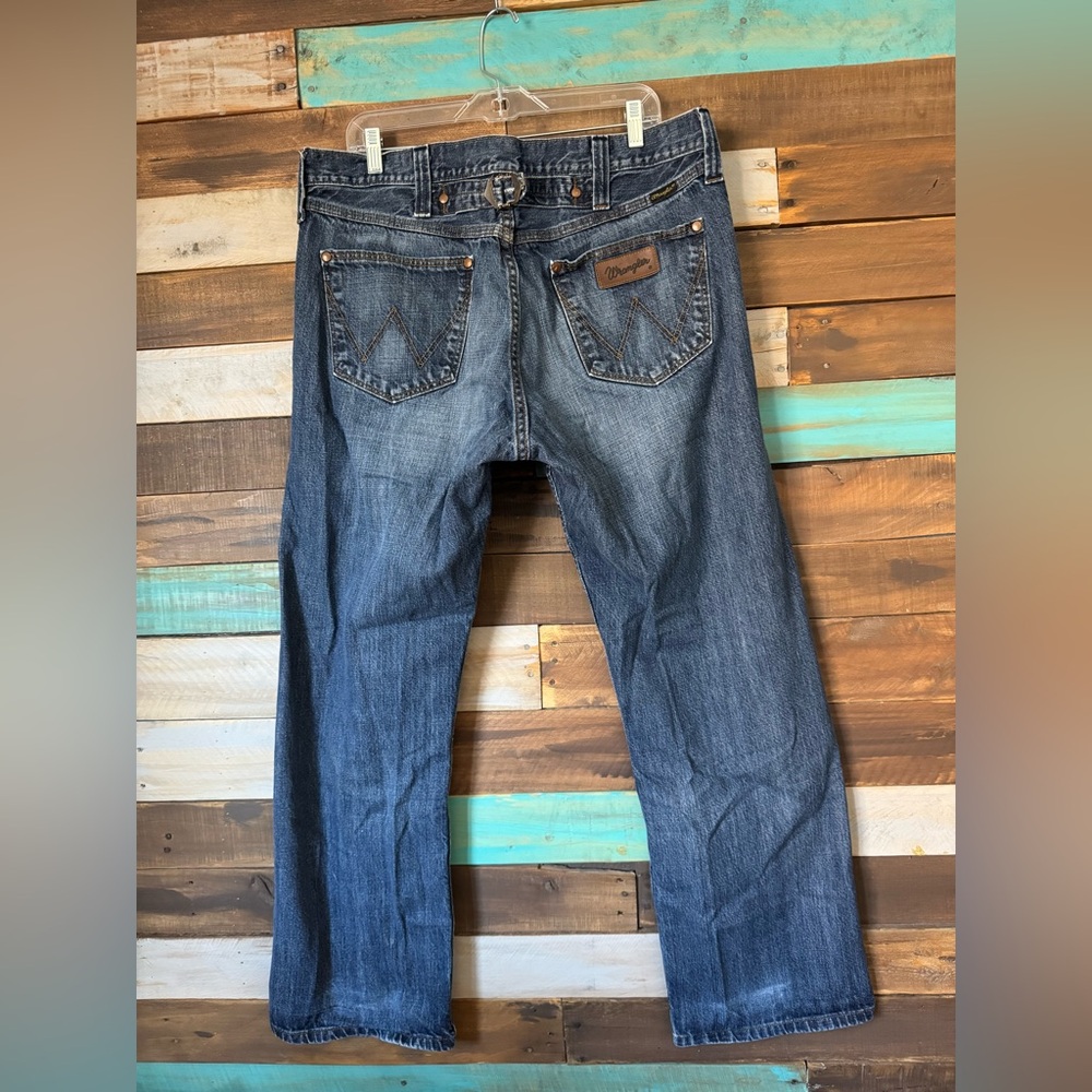 Vintage Wrangler Casey Jeans - 100% Cotton - Y2K Baggy Fit | Size 36 x 32